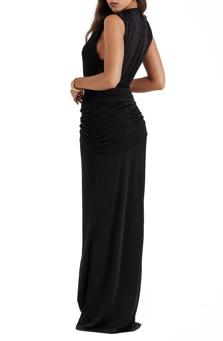 HOUSE OF CB Larelle Plunge Neck Gown, Alternate, color, 