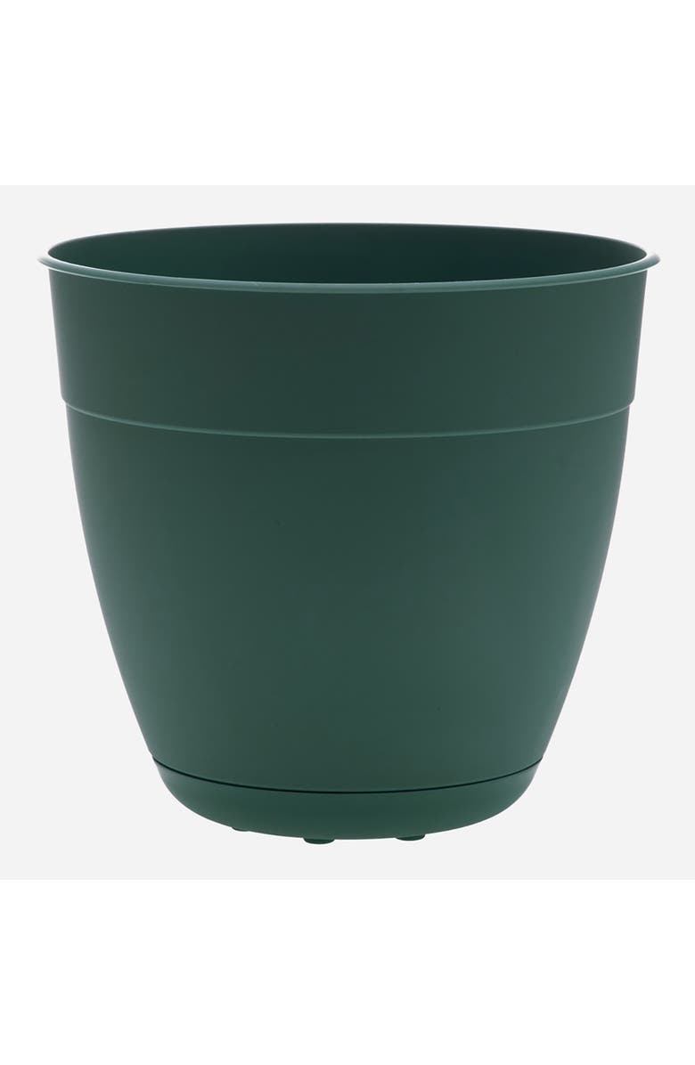 Bloem 20 Inch Dayton Planter With Saucer, Turtle Green, Main, color, Green