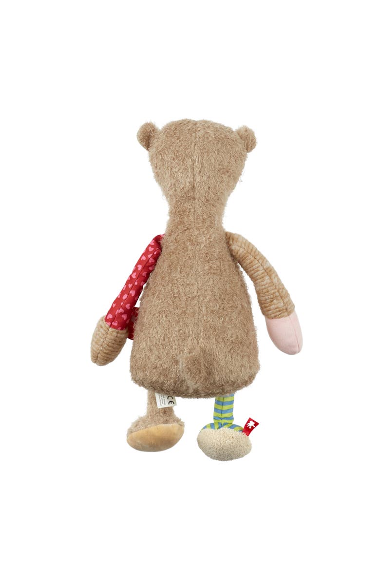 Patchwork Bear Plush Toy, Alternate, color, Multicolored