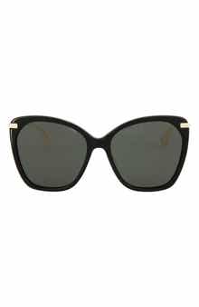 Gucci 56MM Cat Eye Sunglasses