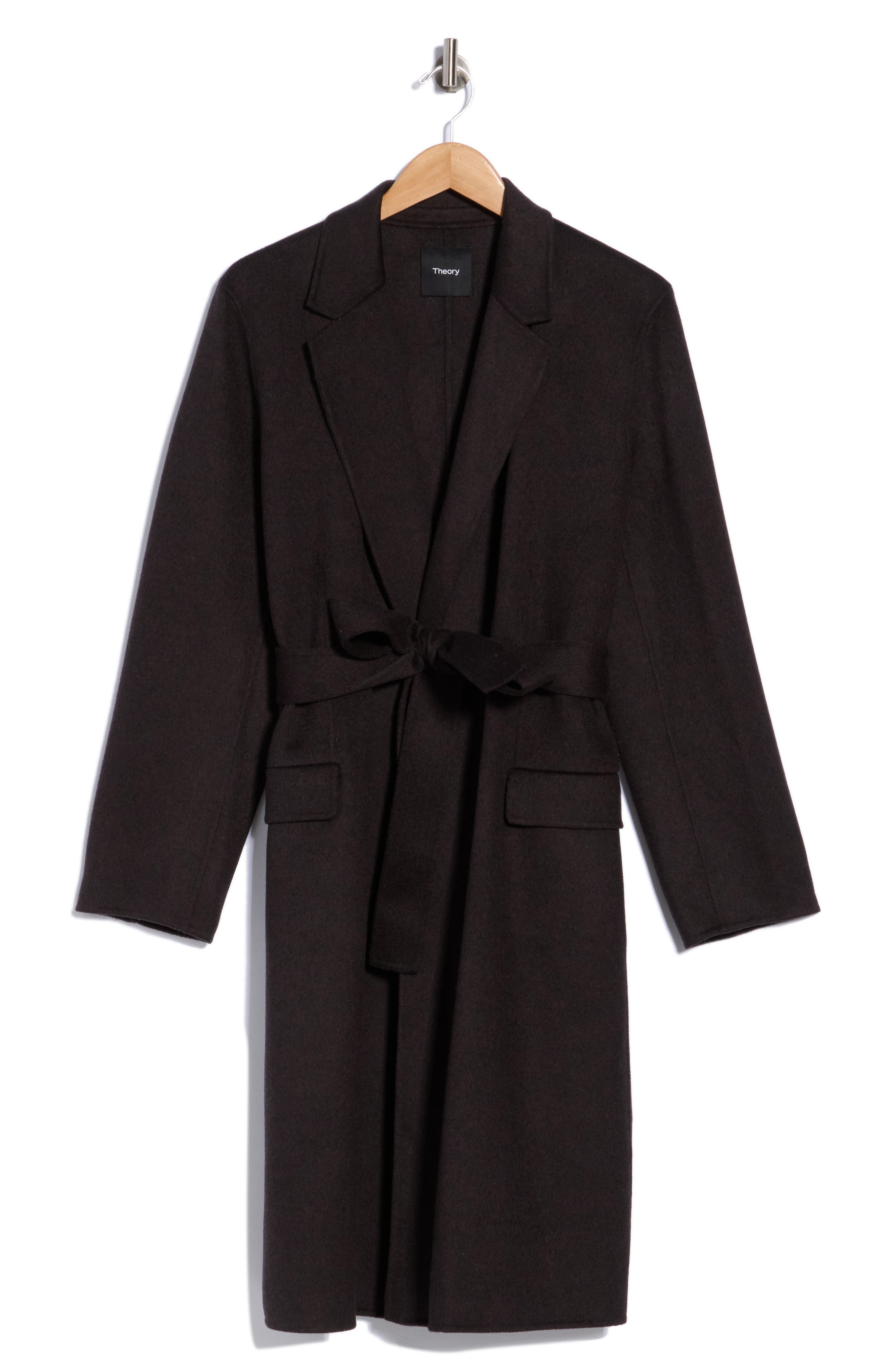 Wool & Cashmere Belted Coat