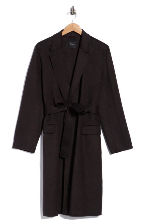 Wool & Cashmere Belted Coat