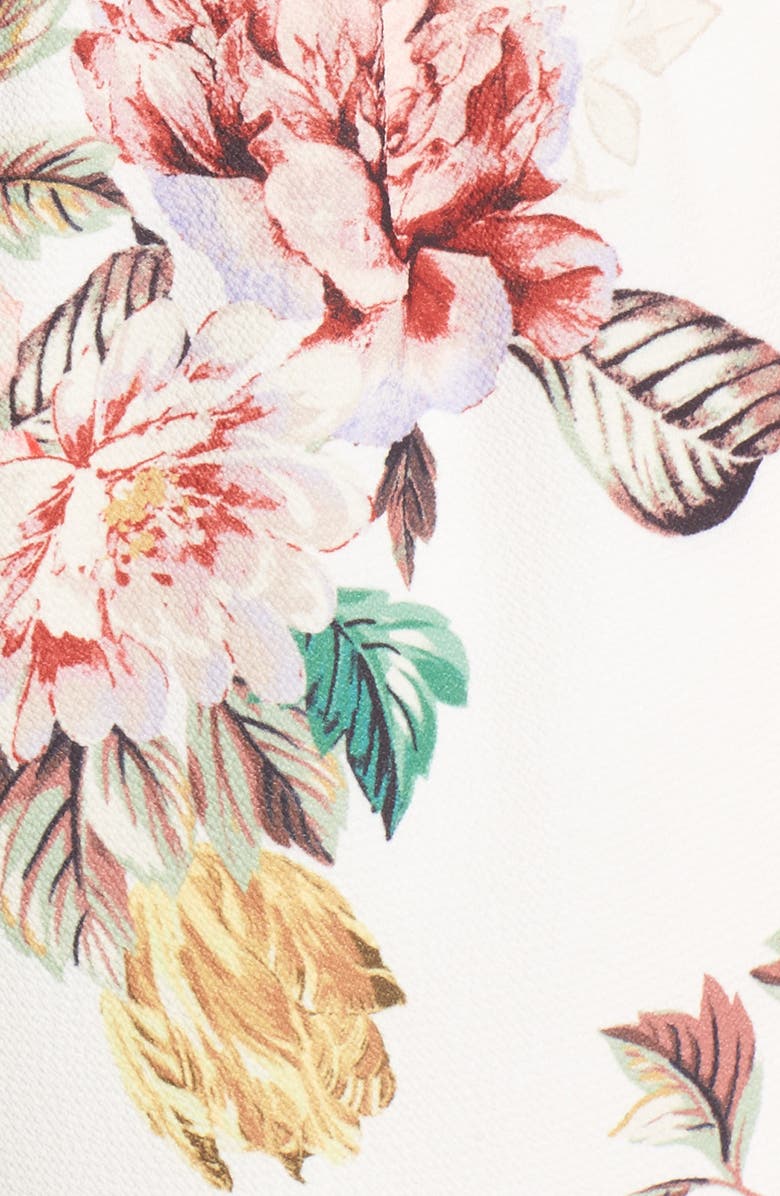 BP. Floral Print Romper, Alternate, color,