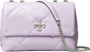 Tory Burch Small Kira Diamond Quilted Convertible Leather Shoulder Bag