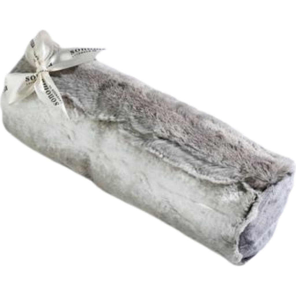 Sonoma Lavender Lavender Spa Bolster In Angora Platinum