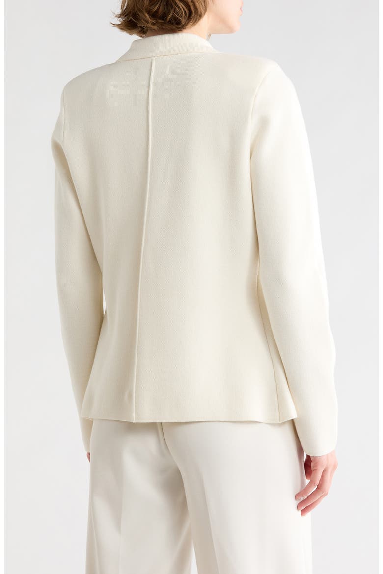 Sweater Blazer, Alternate, color, EGRET