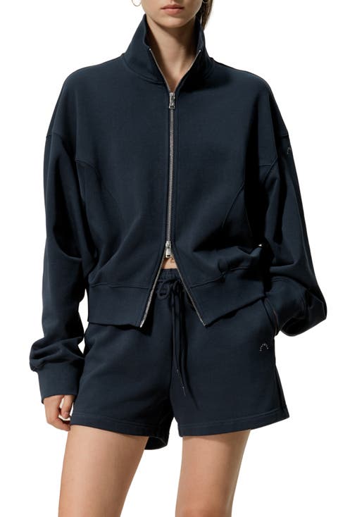 SILKERRY Oversized Heirloom '89 Zip Stand Collar Jacket