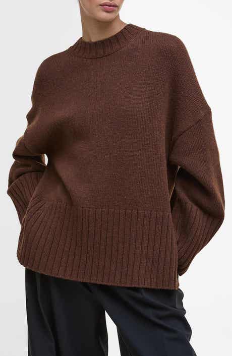 Barbour Sophia Cotton & Wool Blend Tunic Sweater