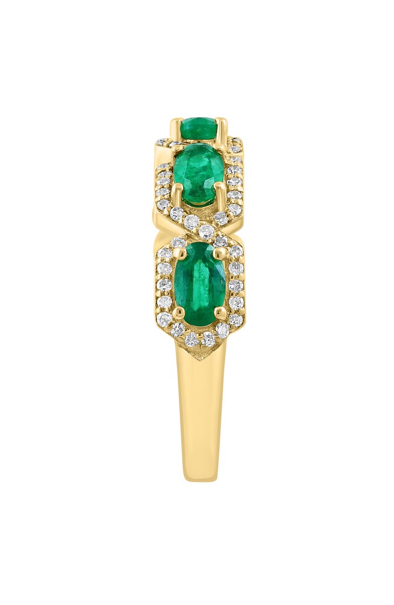 EFFY Diamond & Emerald Ring, Alternate, color, 