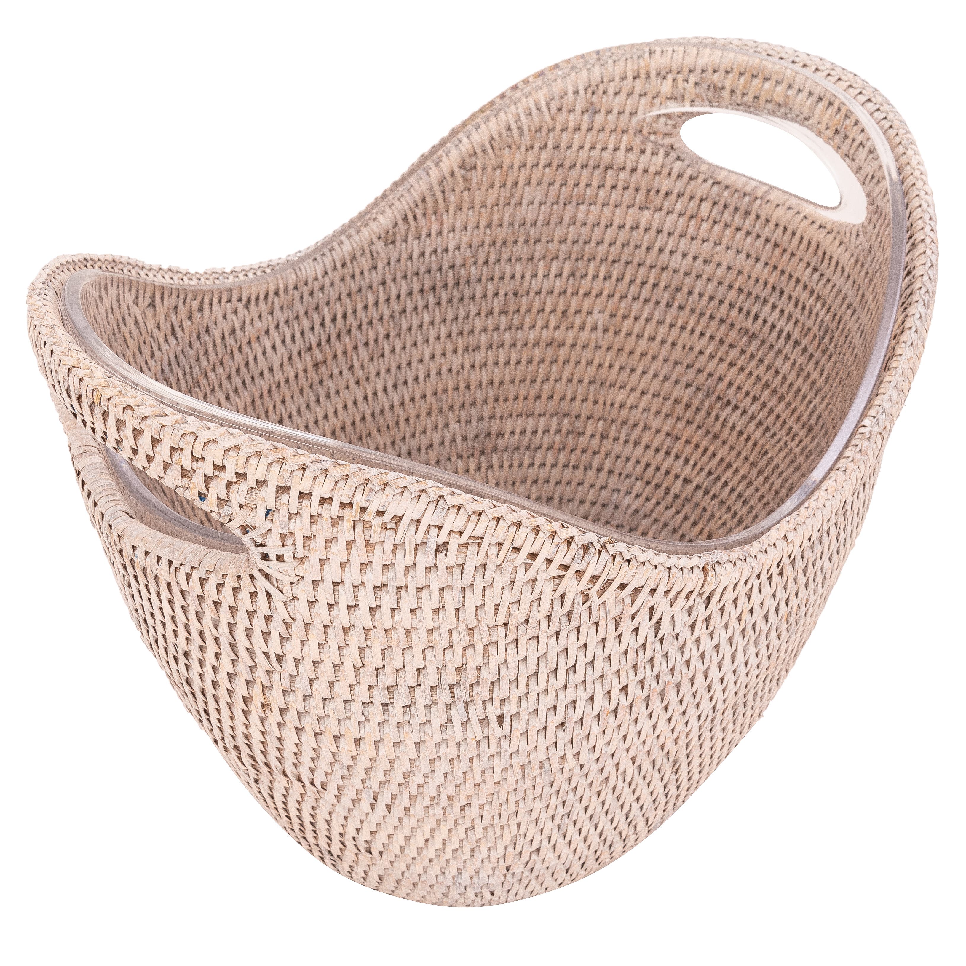 Artifacts Trading Company Rattan Champagne Bucket