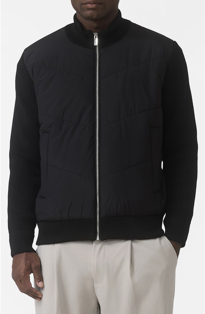 MAUVAIS Lamarck Slim Jacket, Main, color, Black
