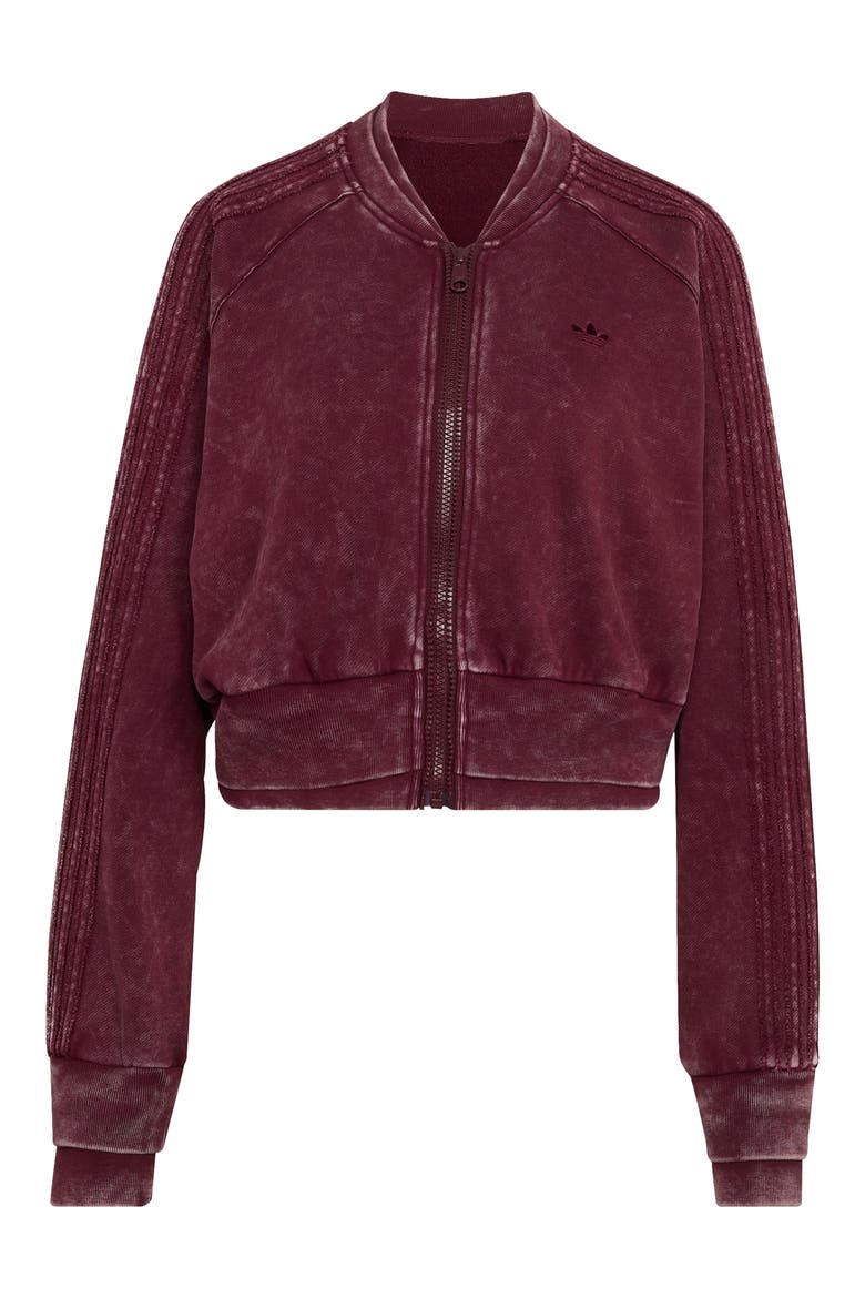SST Double Layer Track Jacket, Alternate, color, MAROON
