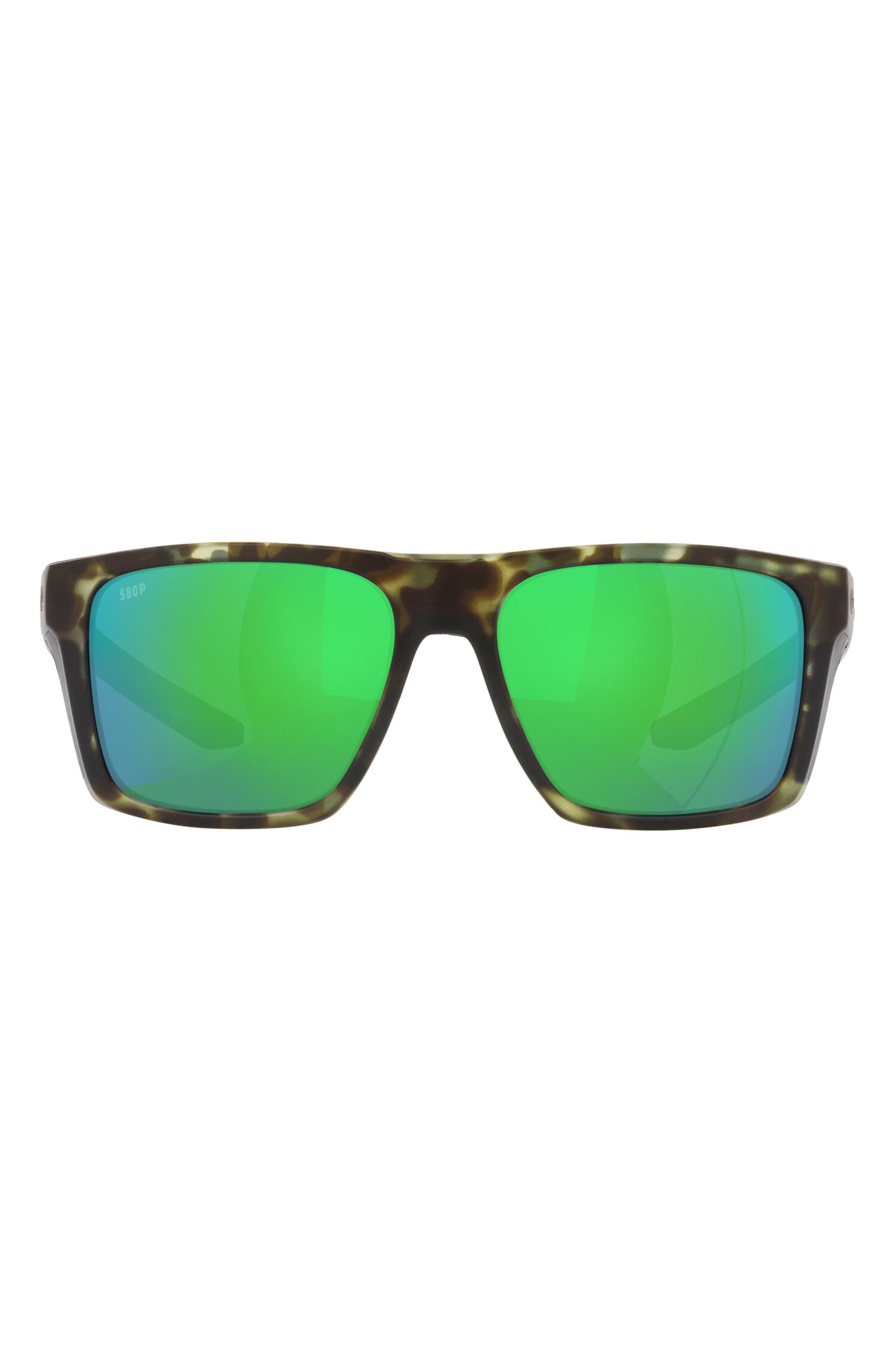 Costa Del Mar 57mm Polarized Square Sunglasses