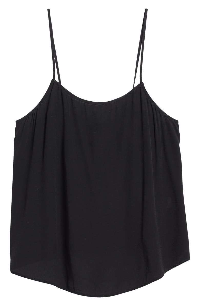 Treasure & Bond Tie Back Camisole, Alternate, color, Black