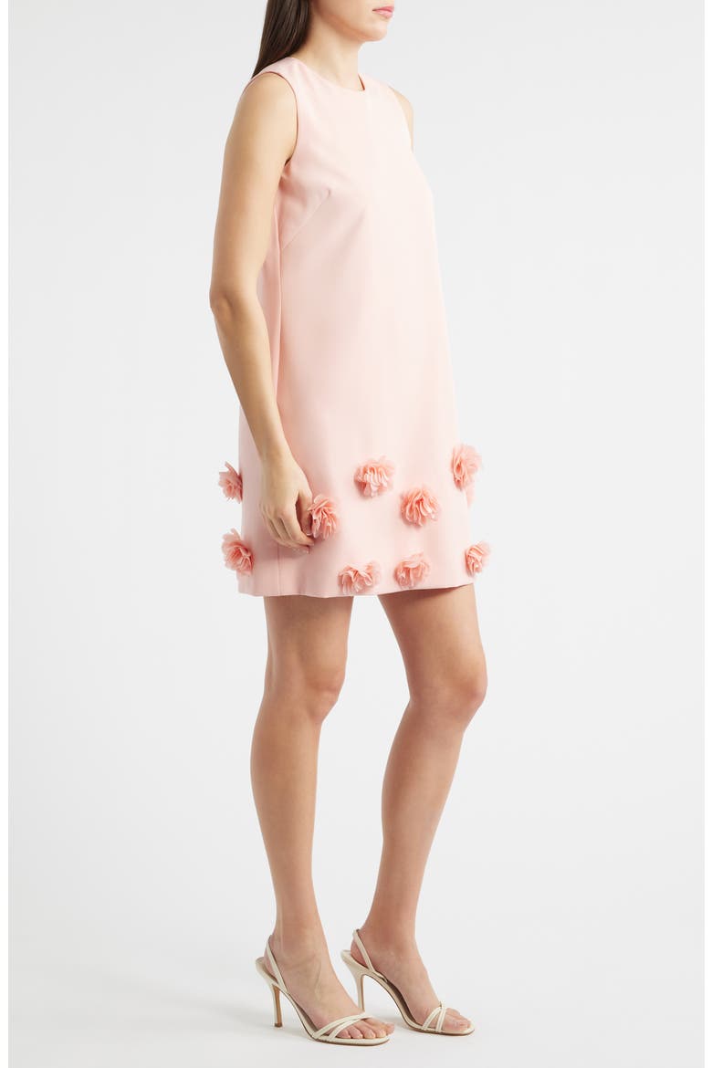 Rosette Shift Dress, Alternate, color, BLOSSOM