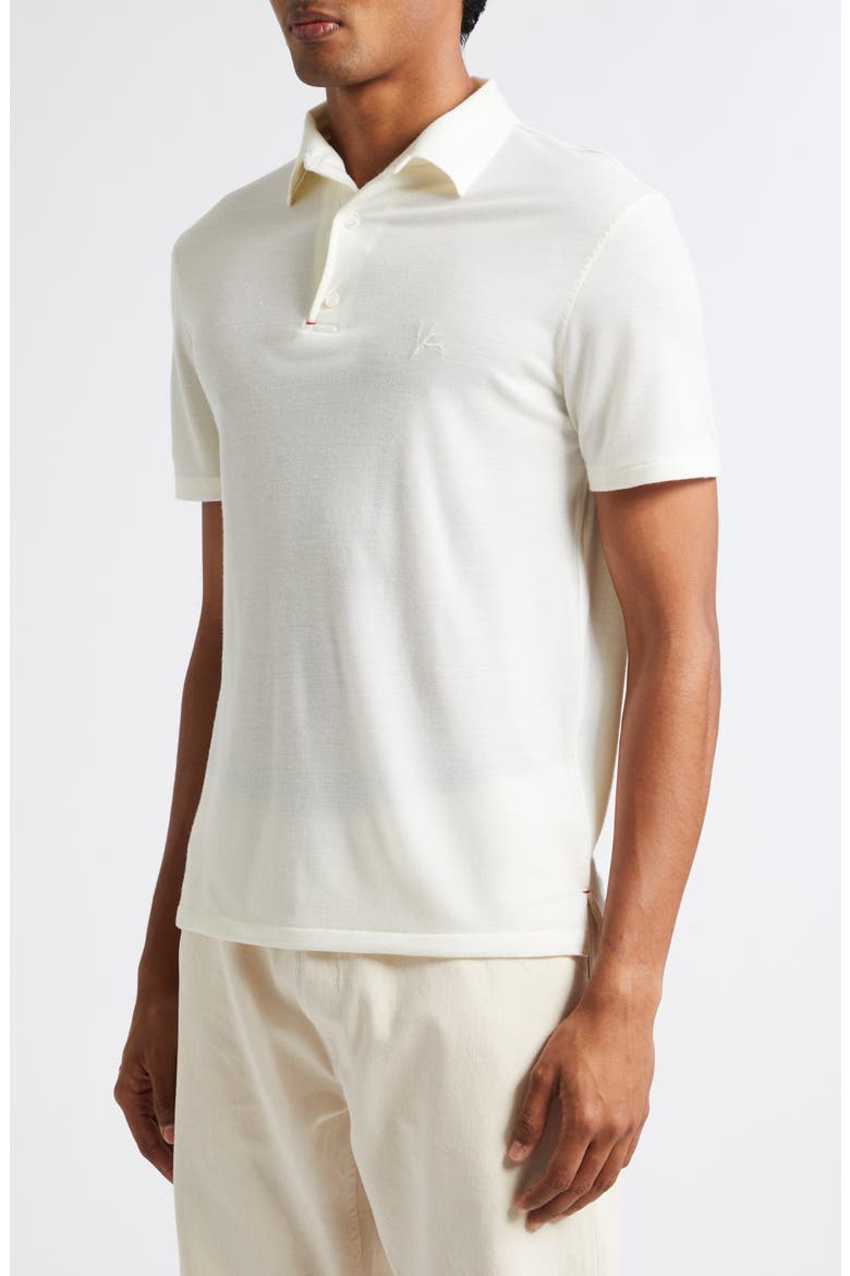 Wool Piqué Polo, Alternate, color, OPEN WHITE 010