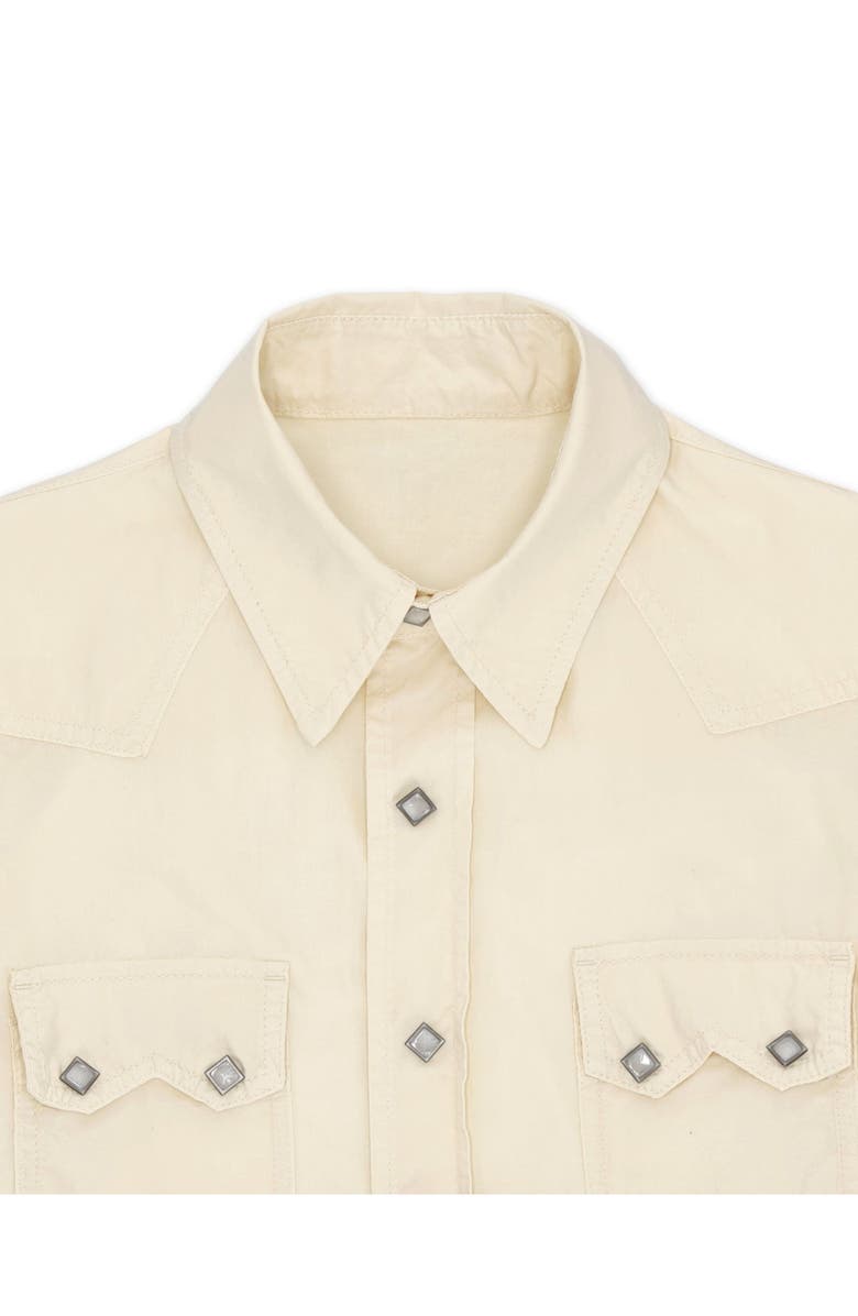 Fortela Toledo Texan Cotton Shirt, Alternate, color, Milk
