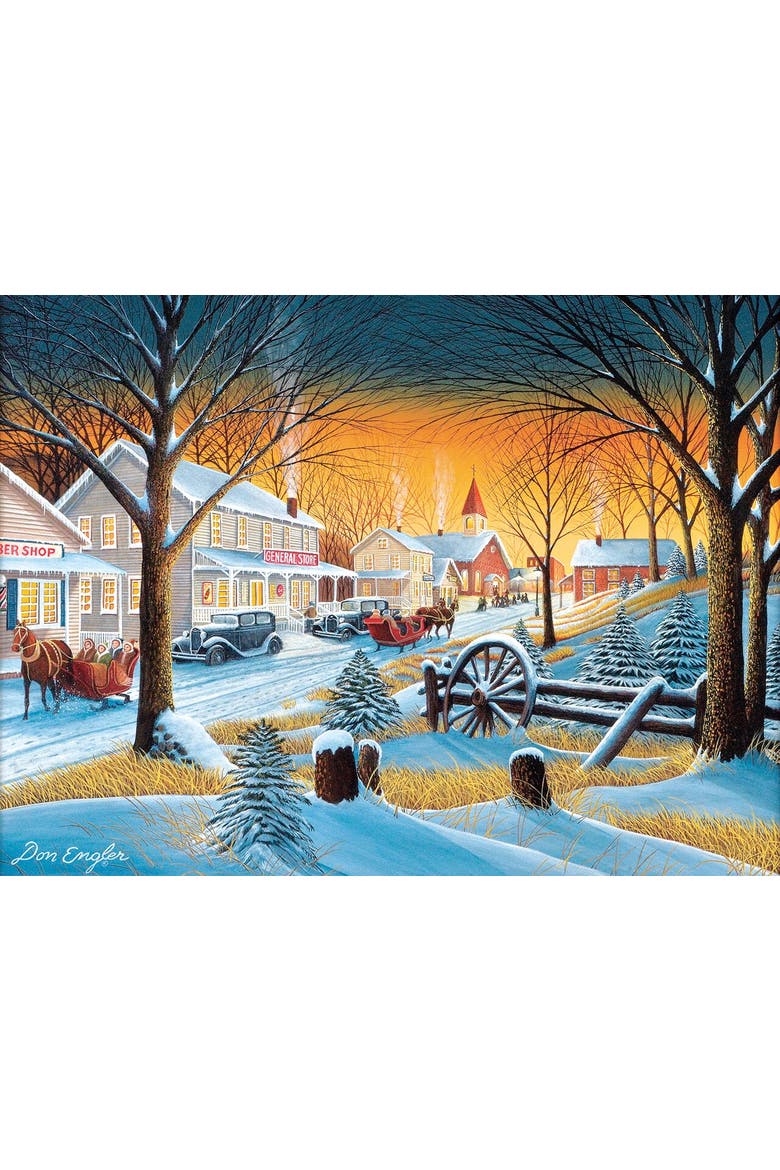 Downtown Saturday Night 1000 piece Jigsaw Puzzle for Adults, Alternate, color, Multicolor