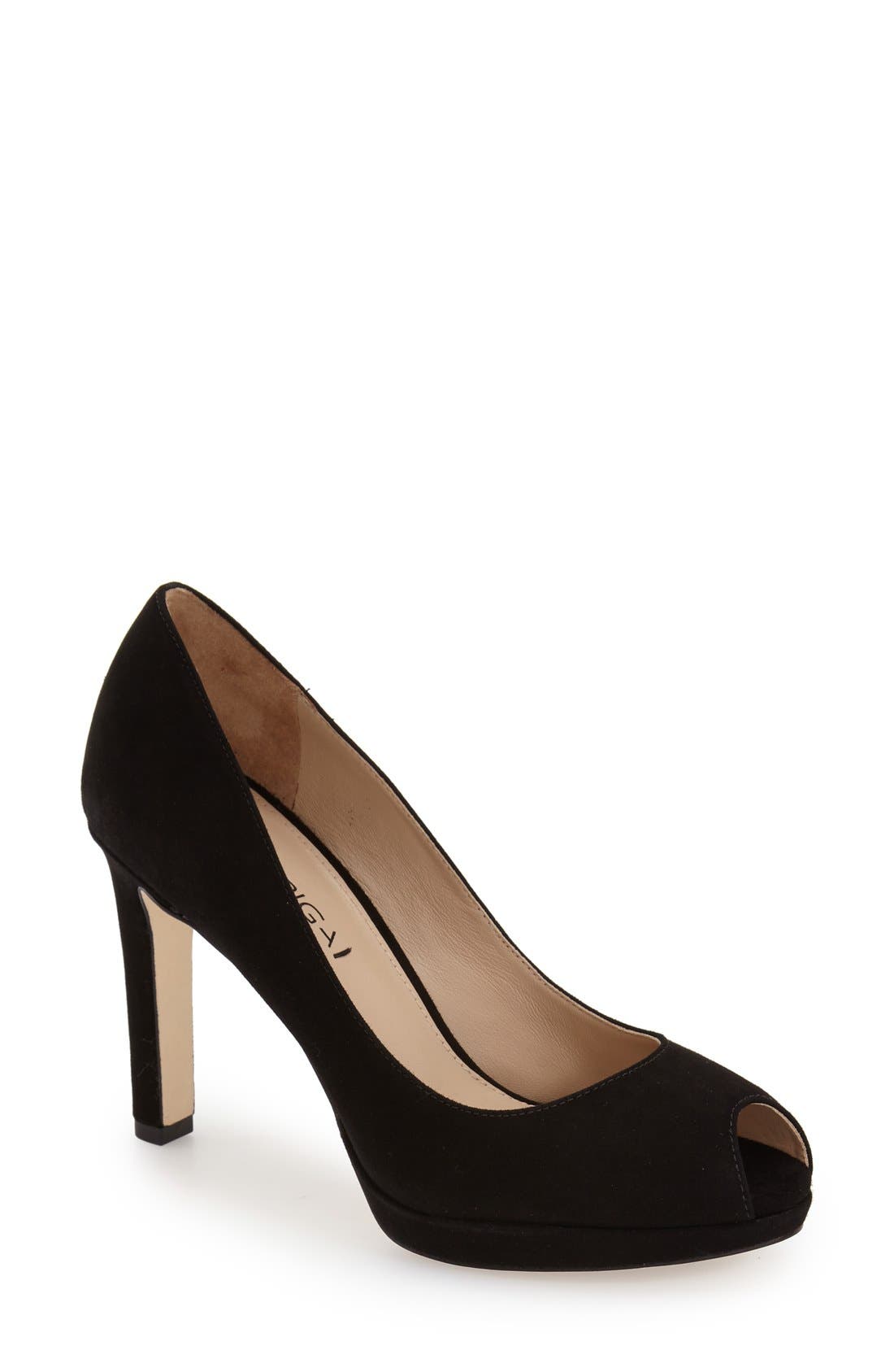 Via Spiga 'Brandy' Peep Toe Pump, Main, color, 