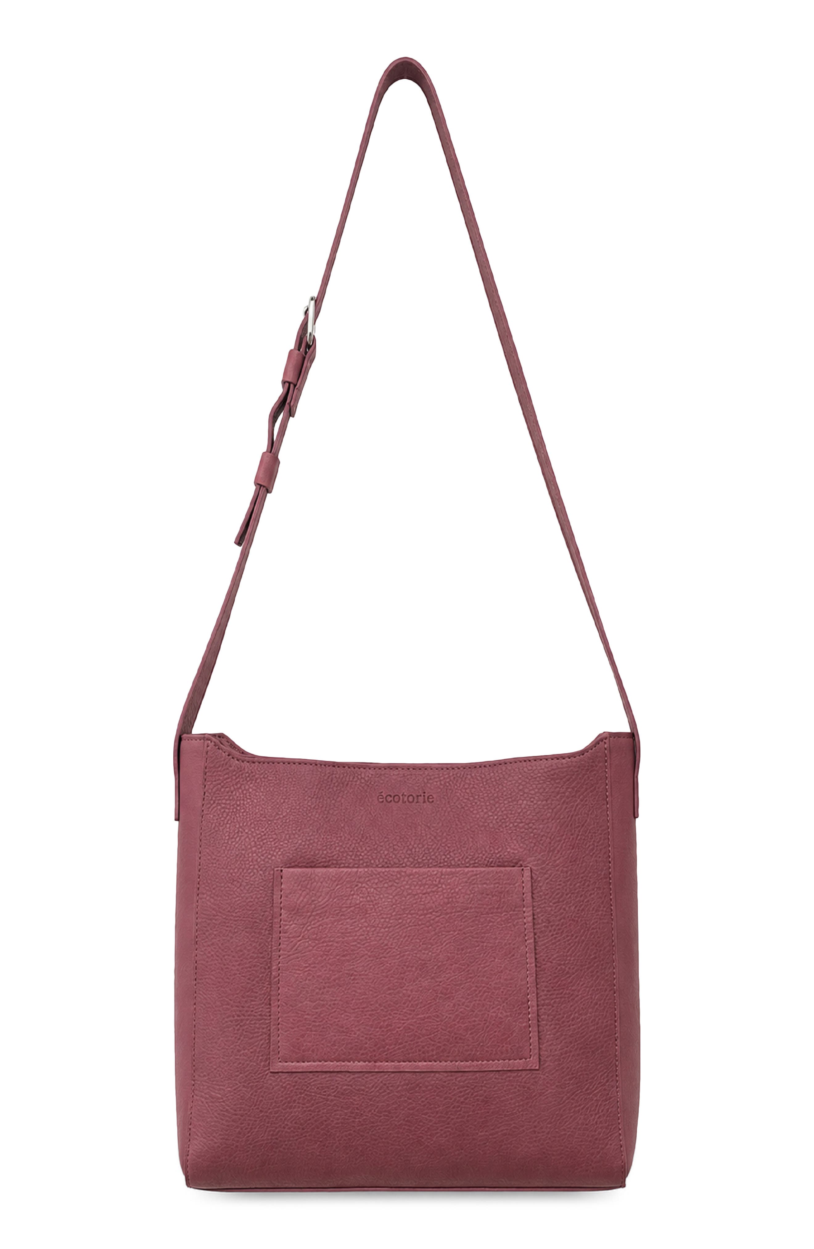 Brigitte Leather Crossbody Bag, Main, color, WINE