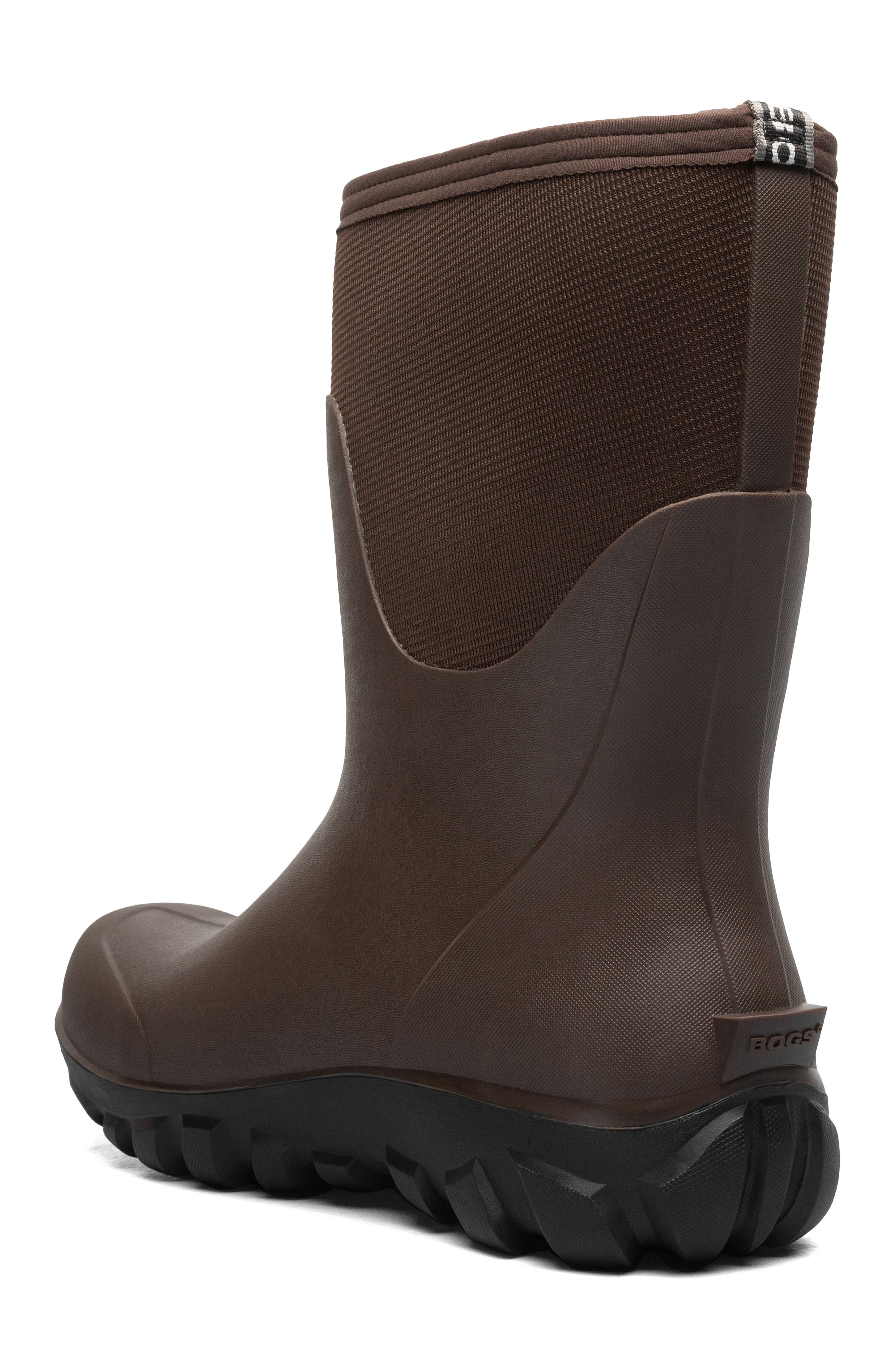 Bogs Classic Seamless Mid Waterproof Boot, Alternate, color, Brown