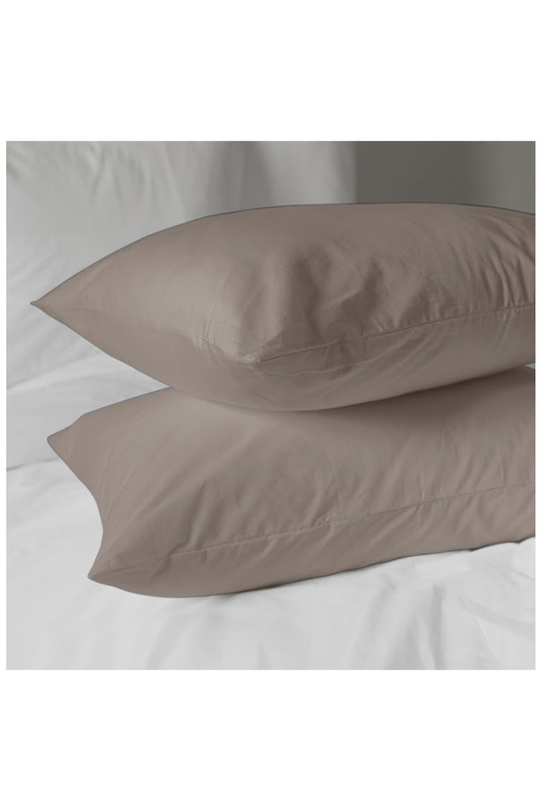 Set of 2 Luxe Soft 'n Smooth Tencel® Lyocell Pillowcases, Alternate, color, SANDY TAUPE