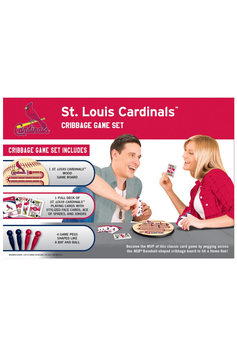 St. Louis Cardinals Cribbage, Alternate, color, Multicolor