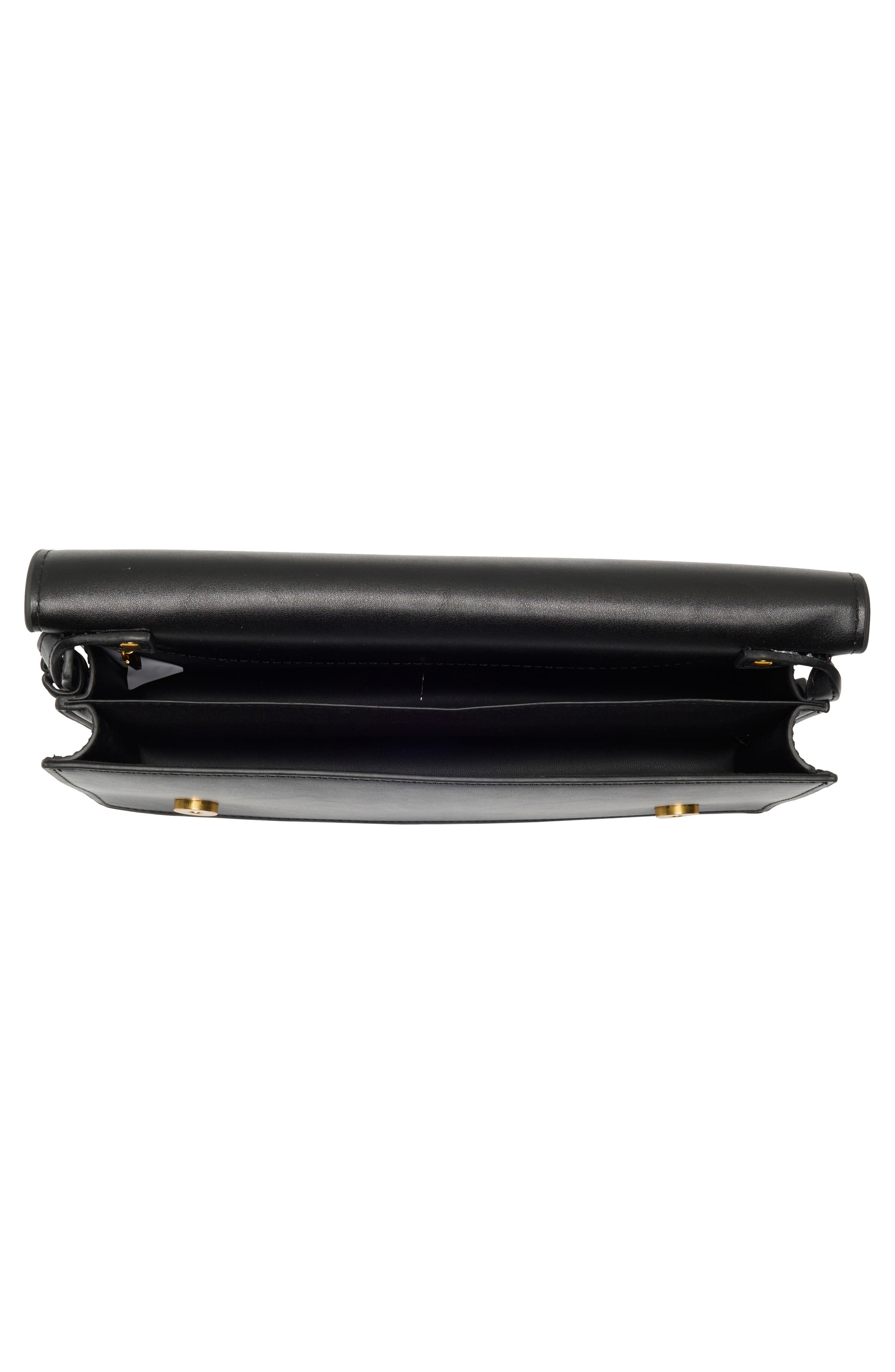 BCBG Clutch Shoulder Bag, Alternate, color, Black