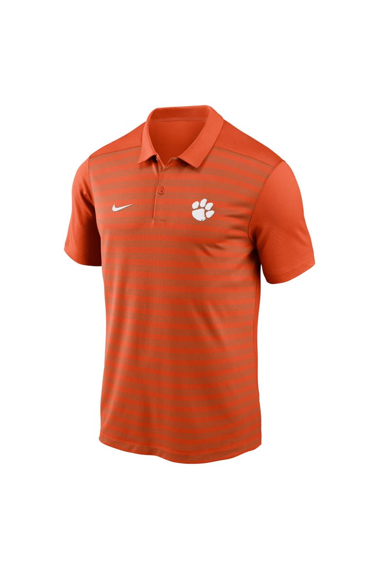 Men's Nike Orange Clemson Tigers 2024 Early Season Coaches Sideline Performance Polo, Alternate, color, Orange