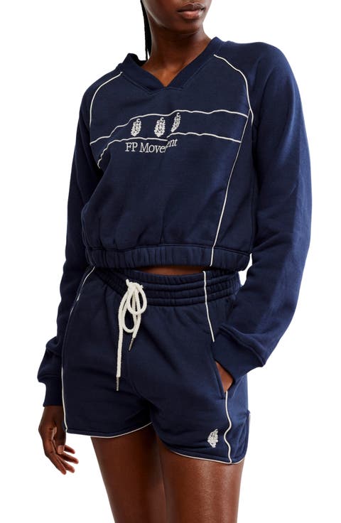Seeing Double Sweatshirt & Shorts Set