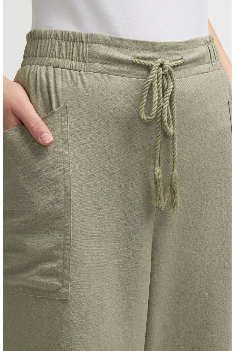 Wide Leg Pants, Alternate, color, SAGE