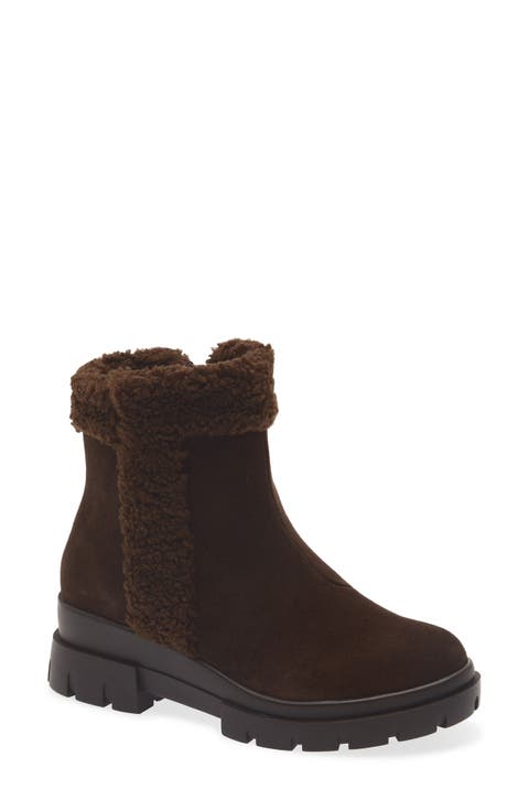 Josie Waterproof Boot with Faux Fur Trim