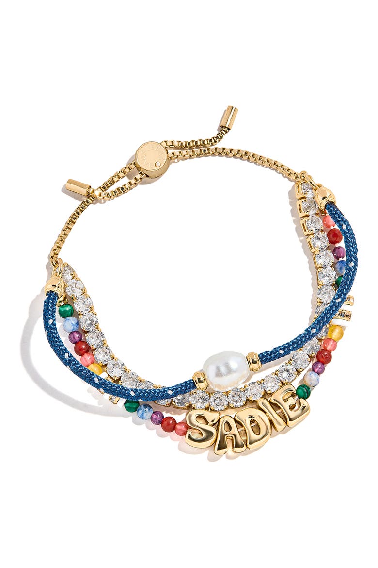 Rowan Semiprecious Custom Layered Bracelet, Alternate, color, BLUE MULTI