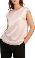 Lilysilk Women's Basic Cap Sleeves Silk Tee