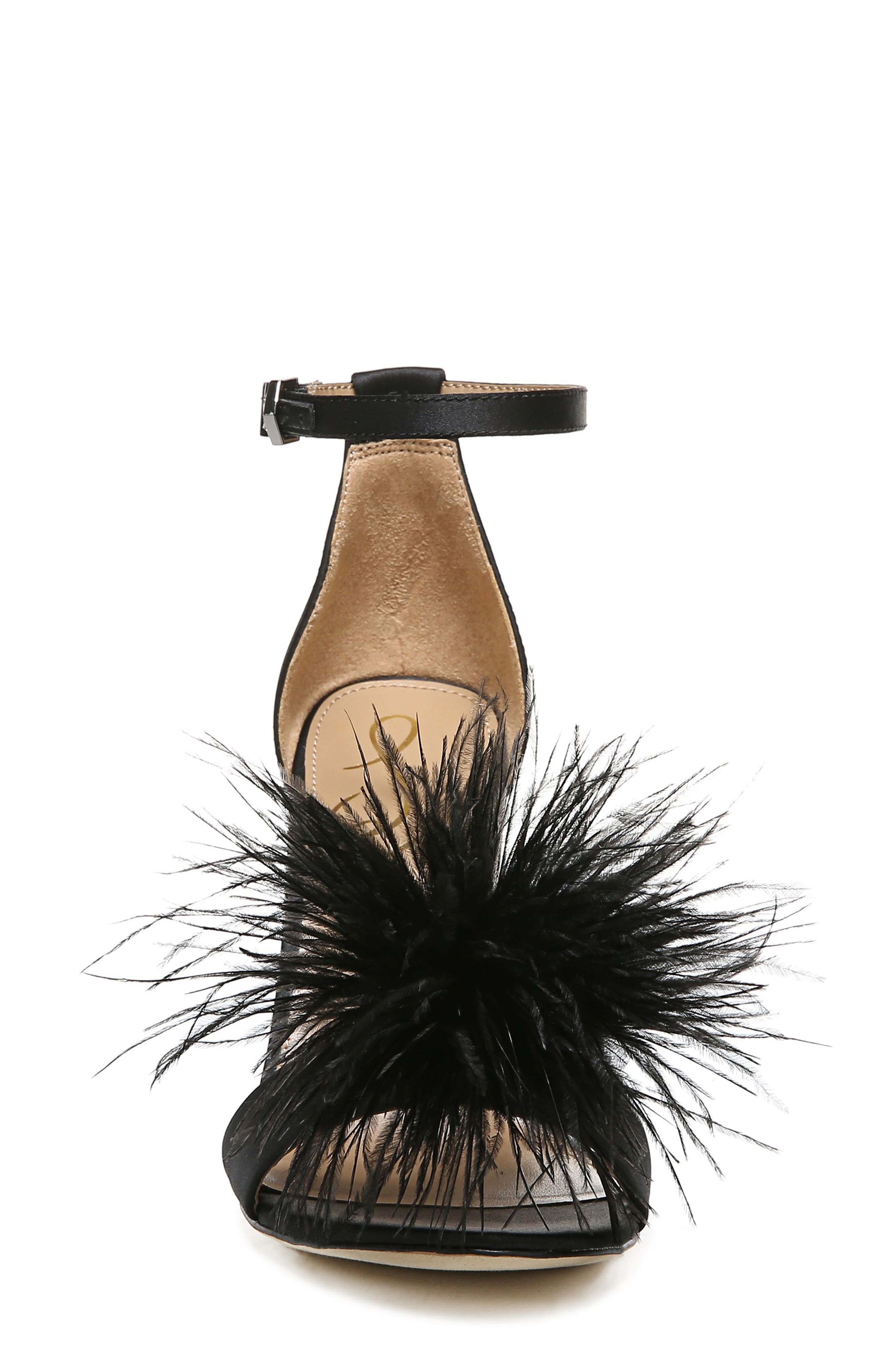 Sam Edelman Yaro Feather Sandal, Alternate, color, 