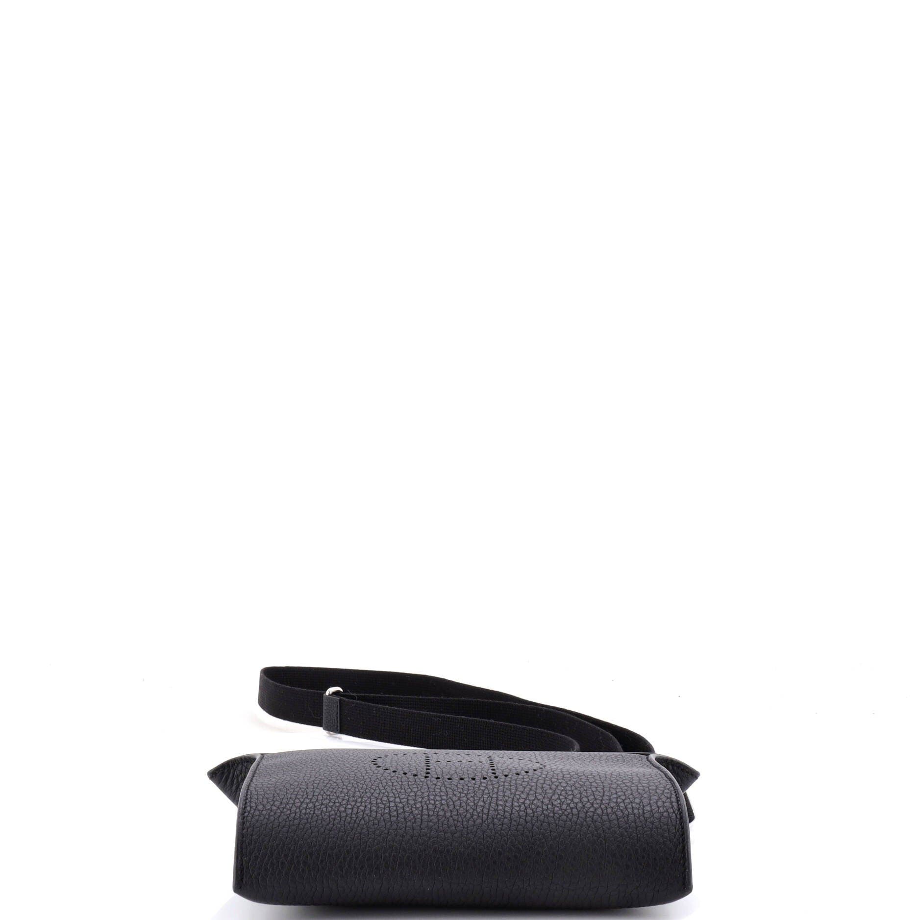 Pre-Owned Hermes Videpoches Bag Togo, Alternate, color, Noir