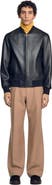 SANDRO Leather Jacket