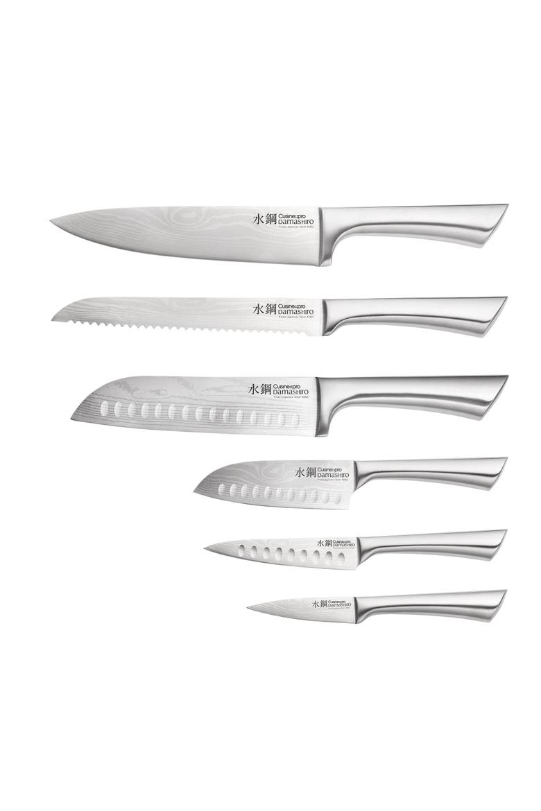 Damashiro® Kin 7-Piece Knife Block, Alternate, color, Black