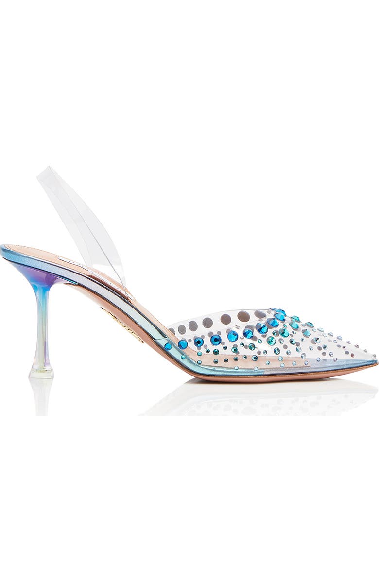 Aquazzura Starburst Slingback Pump, Alternate, color,