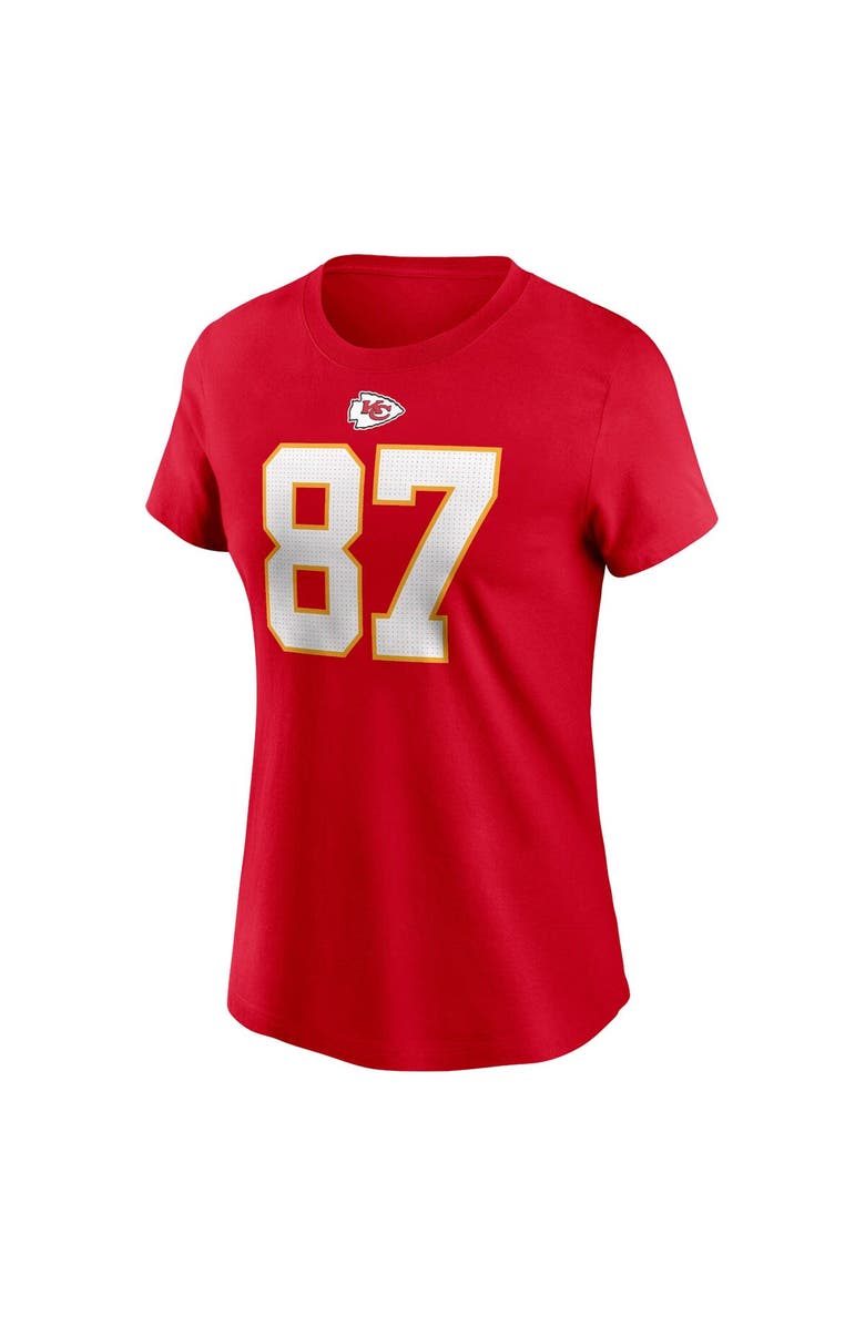 Nike Women's Nike Travis Kelce Red Kansas City Chiefs Player Name & Number T-Shirt, Alternate, color, Red