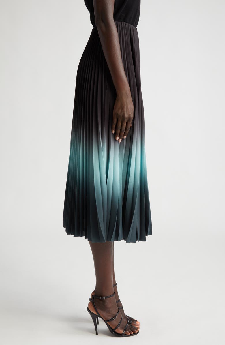 Jason Wu Collection Dip Dye Pleated Skirt, Alternate, color, 