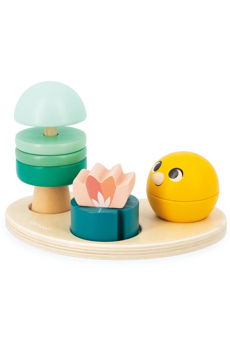 Janod Developmental Activity Box - 18 Months & Up, Alternate, color, Yellow