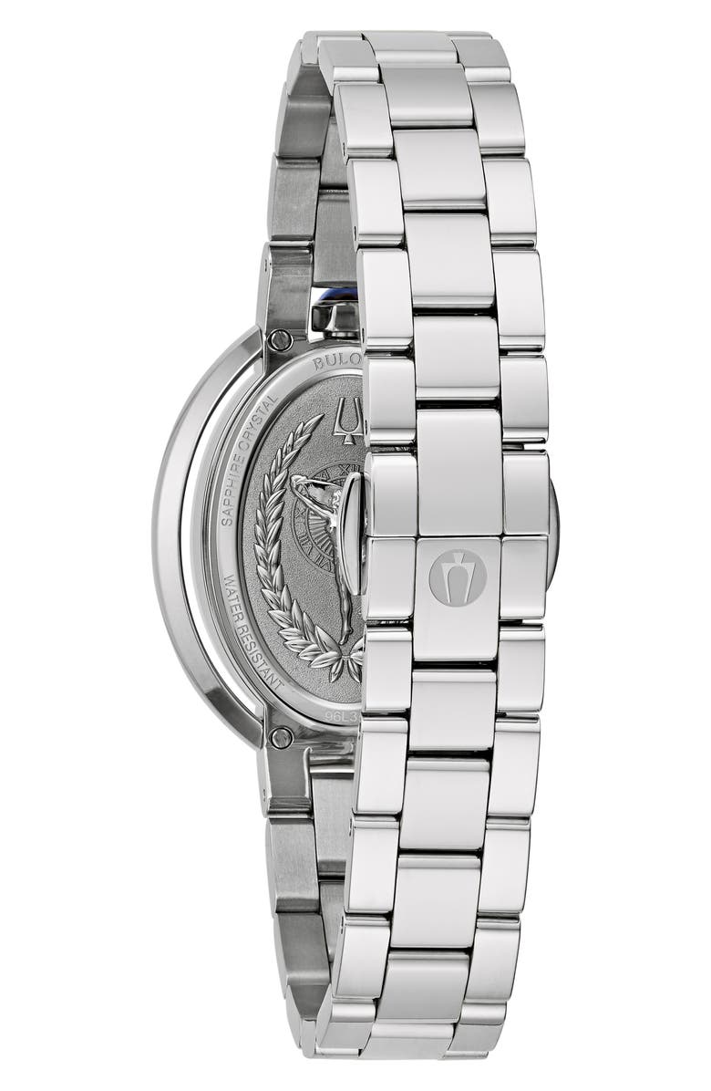 BULOVA Classic Rubaiyat Bracelet Watch, 28.8mm, Alternate, color, Silver-Tone