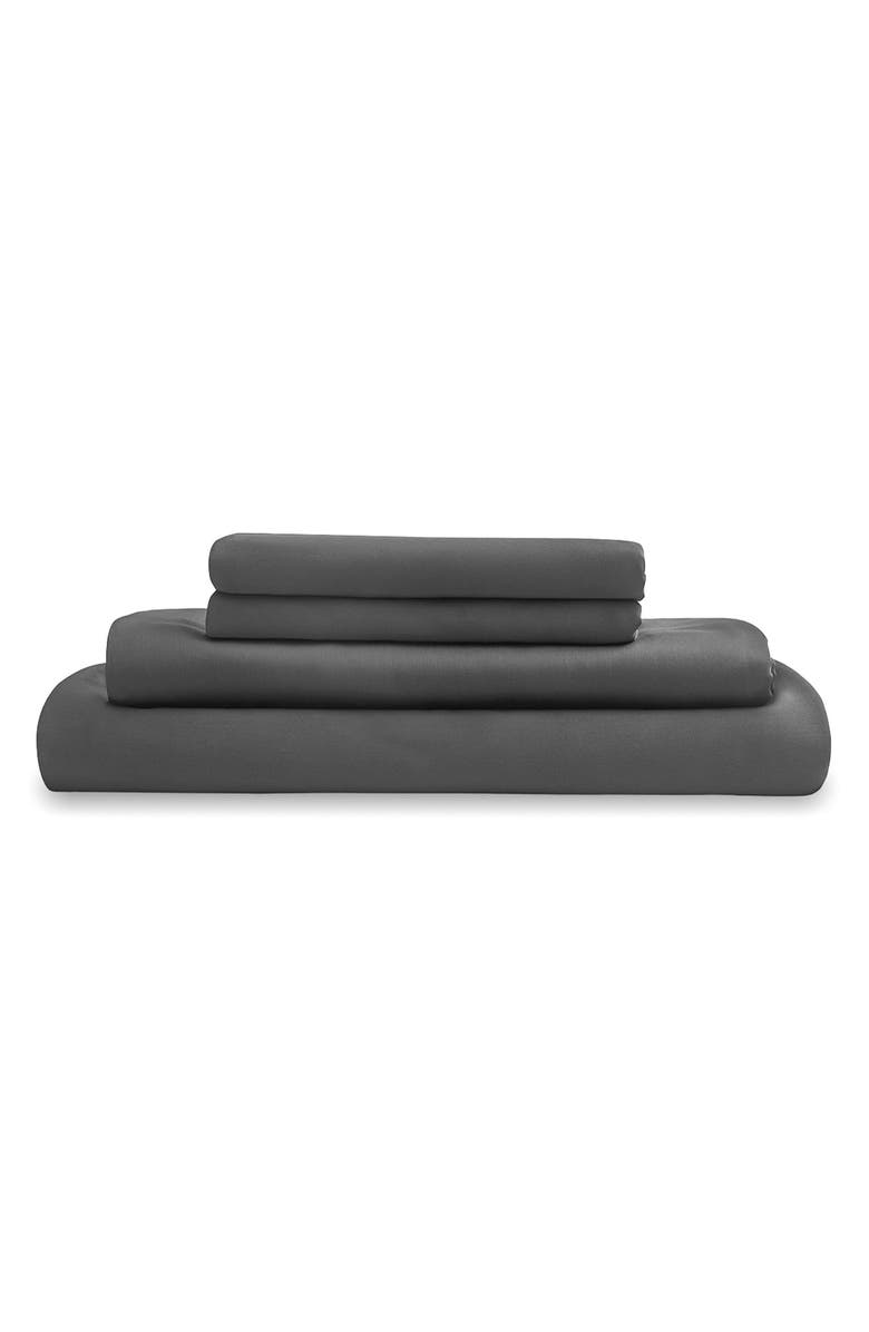 Sijo Sateen Sheet Set, Main, color, Storm