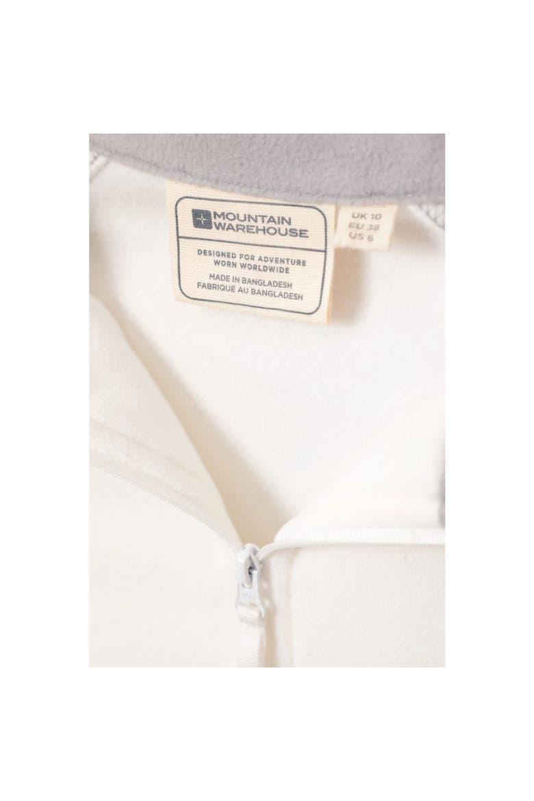 Montana Half Zip Fleece Top, Alternate, color, Beige