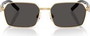 Dolce&Gabbana 56mm Rectangular Sunglasses