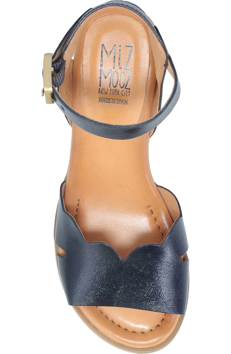 Miz Mooz Reena Block Heel Sandal, Alternate, color, Black