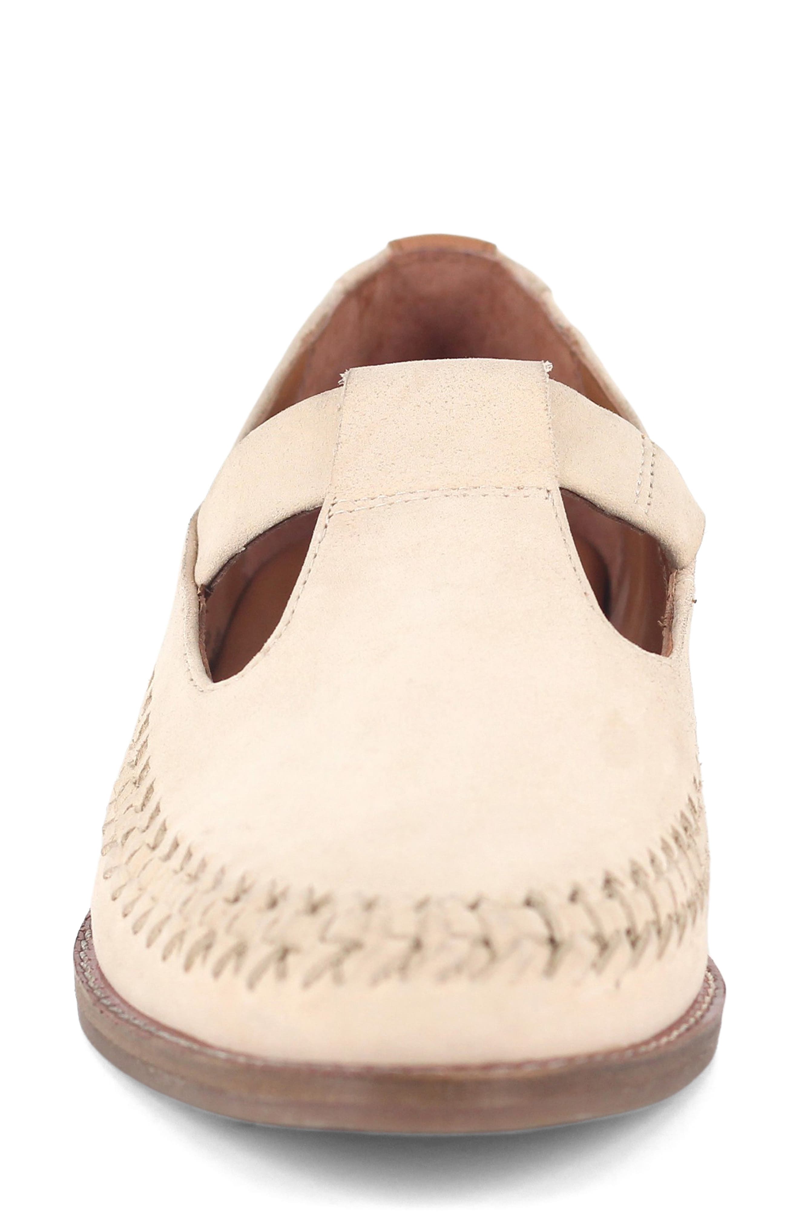 Argyle Loafer, Alternate, color, STONE LEATHER