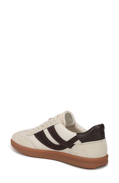 Vince Womens Mixed Media Leather Casual And Fashion Sneakers
