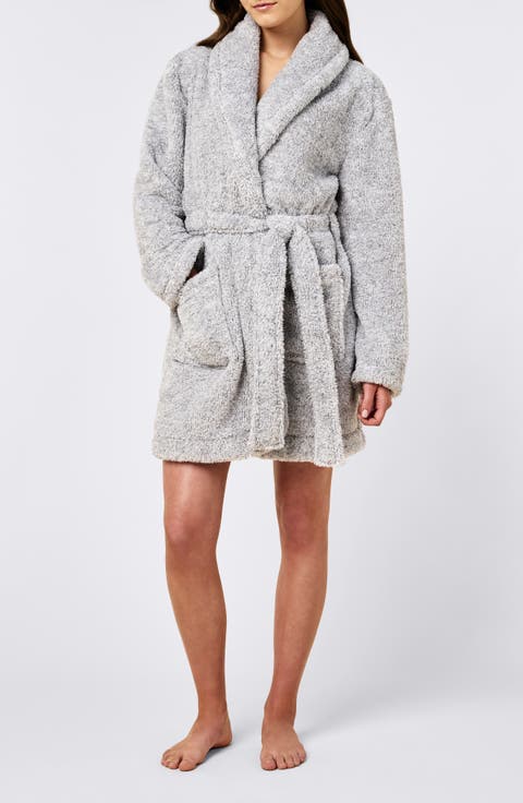 Plush Short Robe